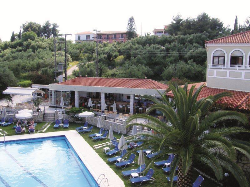 Hotel Pallas Лаганас Экстерьер фото